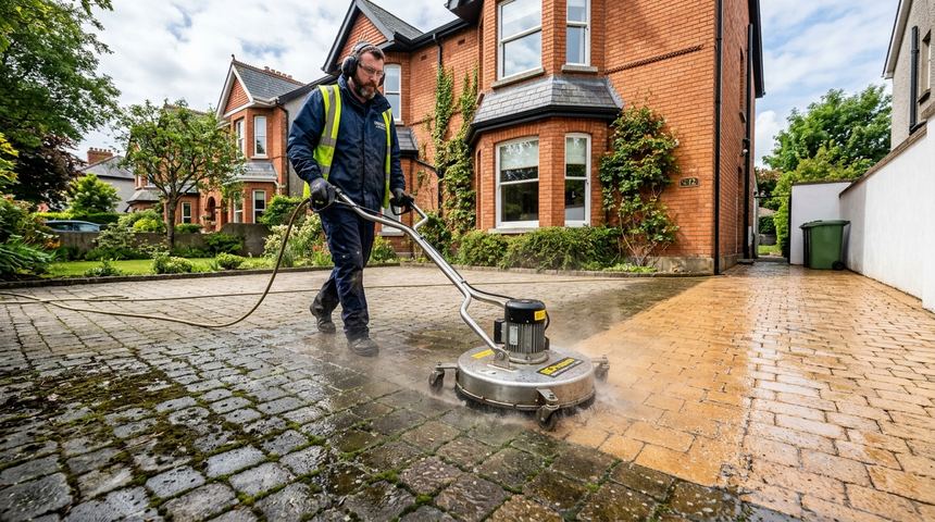 Commercial & Driveway Power Washing - Pentony Property Maintenance Dublin